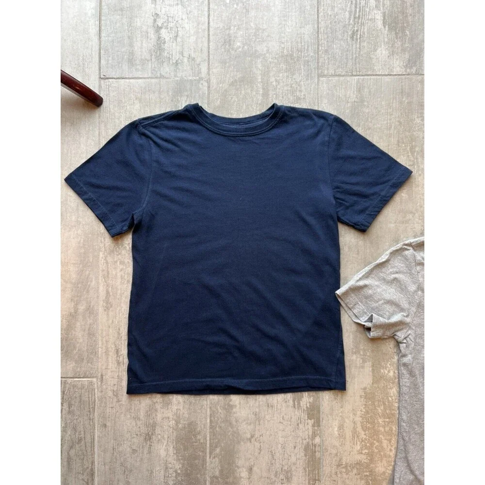 Set Lot of Gap Kids Organic Cotton Short Sleeve Basic T-Shirt Boys Youth L 10-12